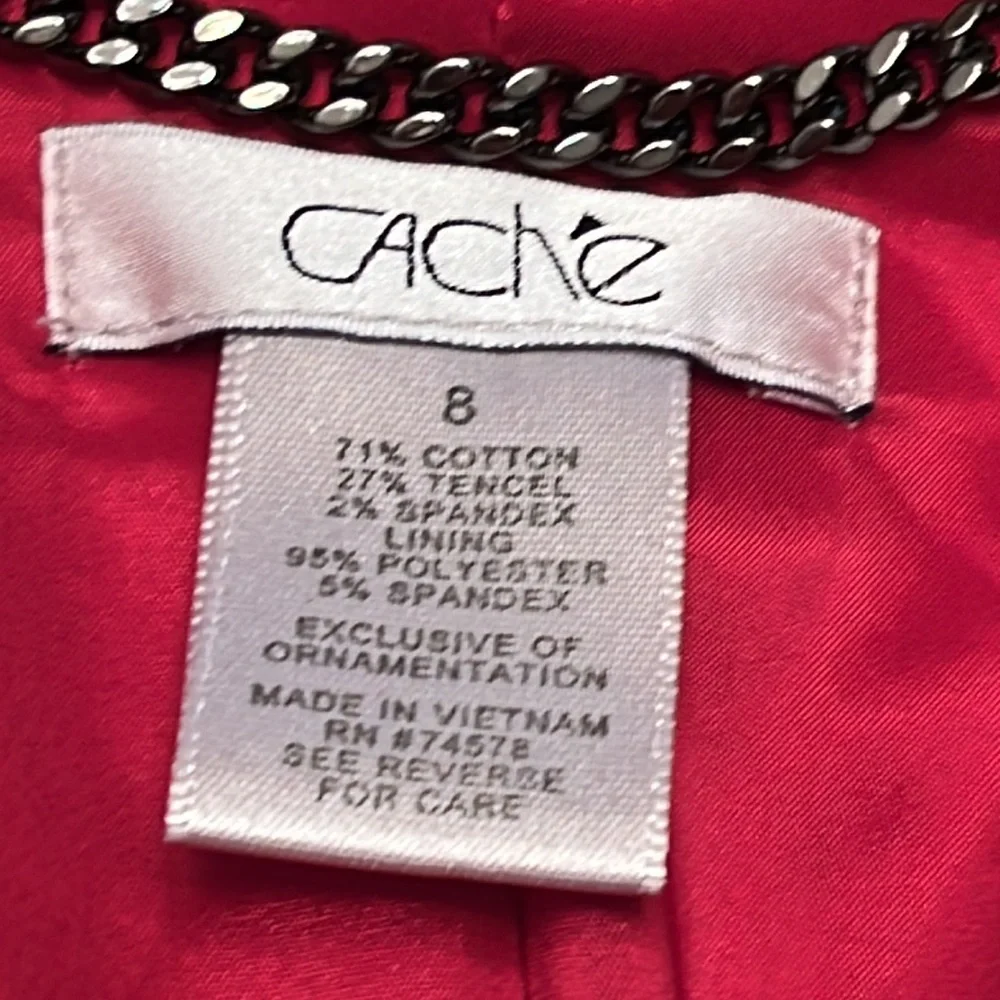 Cache Red Blazer - Picture 14 of 16